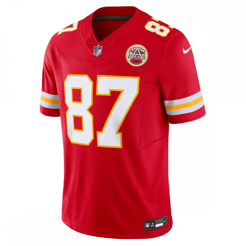 Travis Kelce Kansas City Chiefs Nike Vapor F.U.S.E. Limited Jersey - Red-Profan Arena